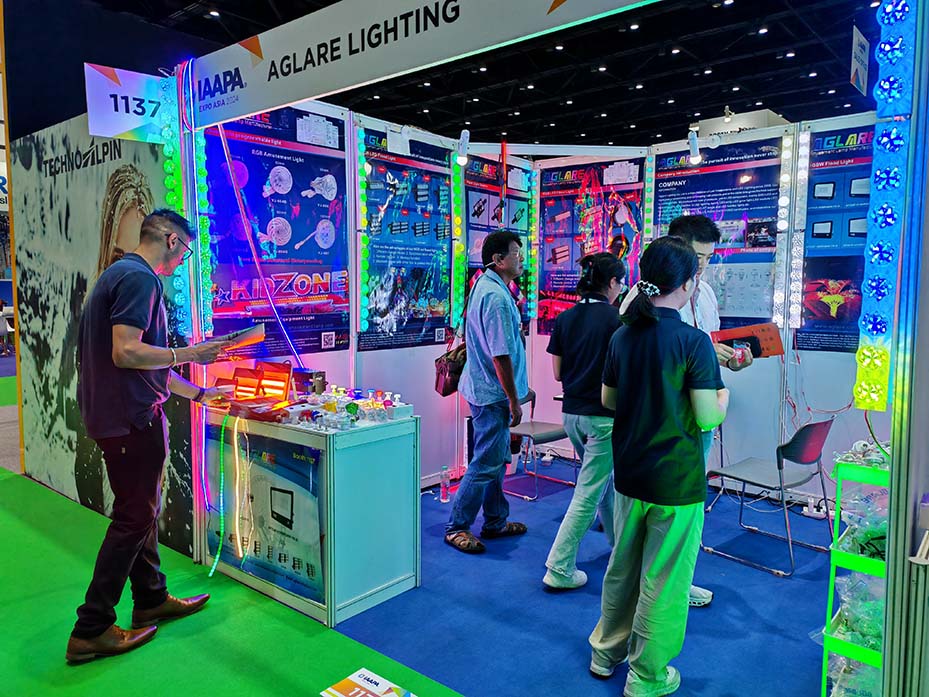 J9��������AGLARE����2024 ������ IAAPA ����չ����
